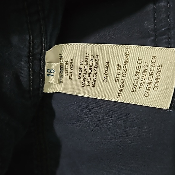 Ricki's blue cargo capri - Picture 6 of 6